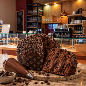 PANETTONE AL CIOCCOLATO DI MODICA
